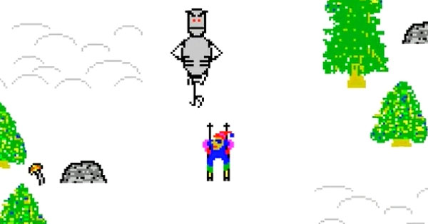 SkiFree Play Online at GoGy Games